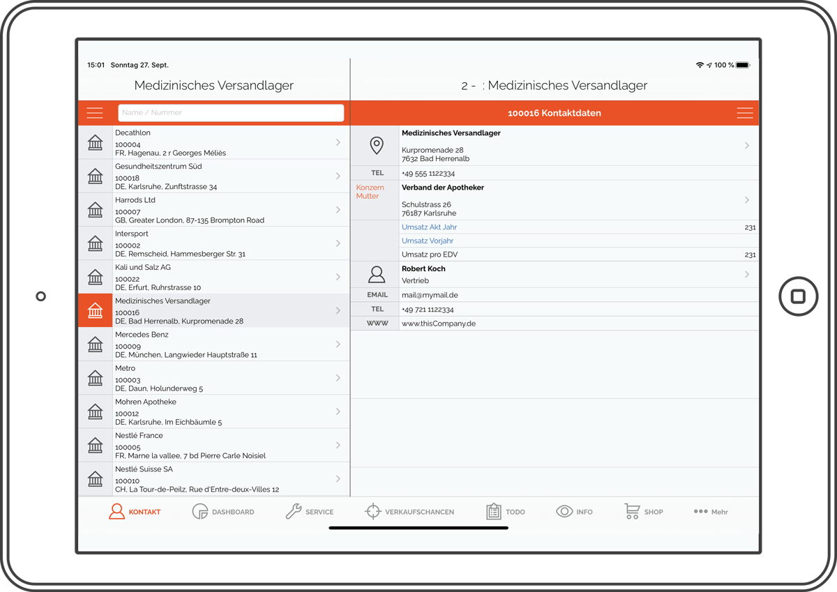 Kundenmaske nexti app
